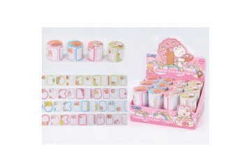 Gıpta Sticker Candy Rulo Etiket 4,5cmx2mt 4tasar.mıx K8909