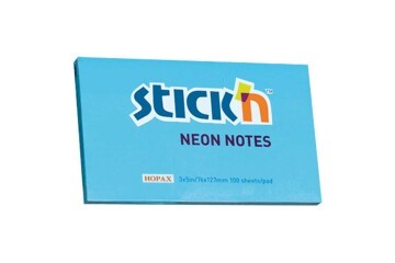 Gıpta Stıckn Not Kağ. Neon Mavi 76x127 MM 100 Y