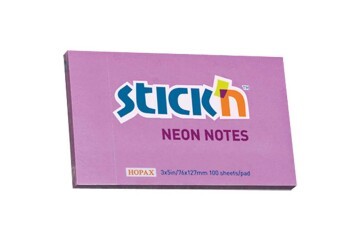Gıpta Stıckn Not Kağ. Neon Mor 76x127 MM 100 Y