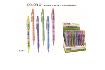 Gıpta Versatil Kalem 0.7 MM ( 48 Li Stand ) 6 Desen K1950