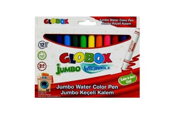 Globox Keçeli Kalem Jumbo Yıkanabilir 12 Li 3379