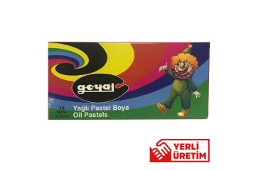 Goyal Pastel Boya Karton 12 Renk Köşeli PTL-112