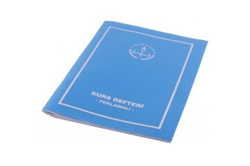 Gülpaş Kurs Defteri Yoklamalı Plastik Kapak 22x32