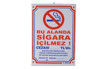 Gülpaş Sigara İçilmez Çıtalı 50x70 504