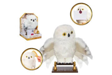 Harry Potter İnteraktif Büyüleyici Hedwig Baykuş Peluş Oyuncak 23 Cm 6061829