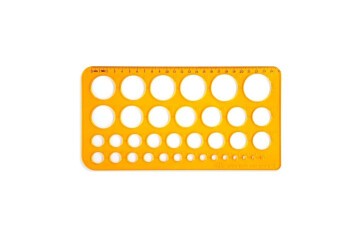 Hatas Daire Şablonu 1-36 MM Büyük 02272