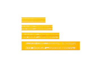 Hatas Teknik Resim Yazı Seti/3-5-7-10 MM Takım 02250