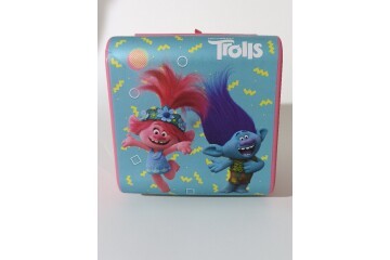 Herevin Lisanslı Beslenme Kutusu-Pembe Trolls 161272-260