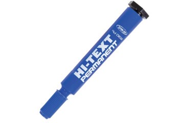 Hi-Text Markör Permanent Yuvarlak Uçlu Mavi 830PB