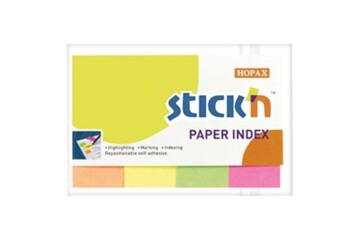 Hopax Stıckn İndeks 200 YP 50x20 Neon 4 Renk 21205