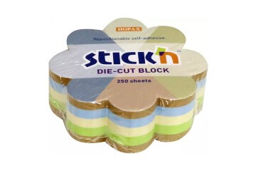 Hopax Stickn Yapışkan Notblok Kraft Çiçek 67x67 250 YP 21834