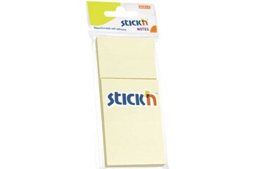 Hopax Stıckn Yapışkanlı Not Kağıdı 100 YP 38x51 Pastel Sarı 3 LÜ 21127
