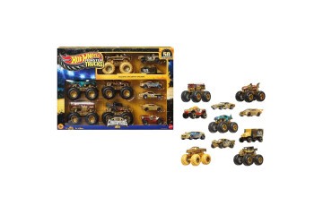 Hot Wheels Monster Trucks Bigfoot Trophy Şampiyonları Araba Ve Kamyon Çoklu Arabalar