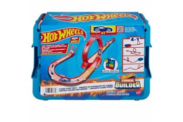 Hot Wheels Track Builder Alev Temalı Akrobasi Seti HMC04