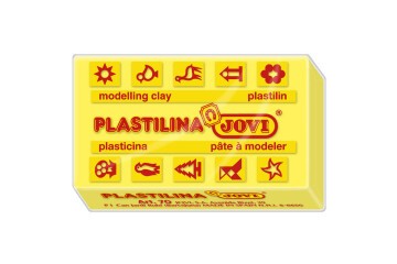 Jovi Oyun Hamuru Plaka 30 LU 50 GR Sarı 70/02