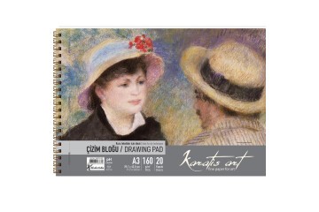 Karatis Çizim Blok Spiralli Art 160 GR A3 20 YP 484010-99