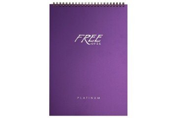 Keskin Color Bloknot Free Platinum Office Spiralli A5 80 YP Çiz.141171-99