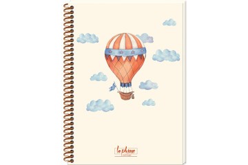 Keskin Color Defter Spiralli Sert Kapak la Plume 17x24 80 YP Çiz. 417991-99