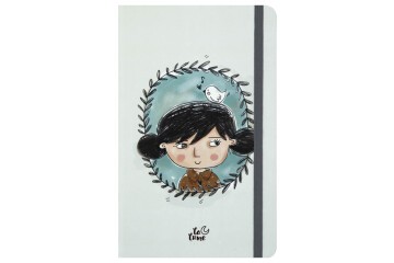 Keskin Color Not Defteri Pronot-Lalune Lastikli Çizgili 80 YP 13x21 413771-99