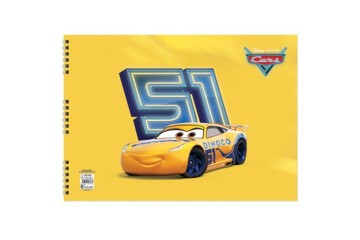 Keskin Color Resim Defteri Spiralli 15 YP 25x35 Cars 300215-33