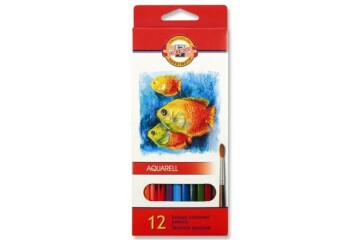 Koh-I Noor Aquarelle Sulu Boya Kalem Seti 12 Renk