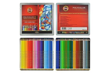 Koh-I Noor Polycolor Kuru Boya Kalemi 48 Renk Set