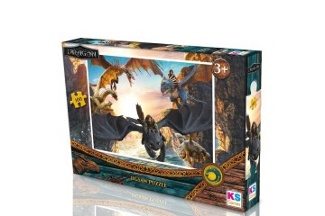 Ks Games How To Traın Your Dragon Puzzle 100 Prç.