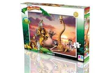 Ks Games Madagascar Puzzle 100 Prç. Mg 714