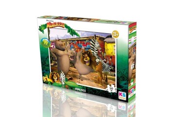 Ks Games Madagascar Puzzle 50 Prç. Mg 709