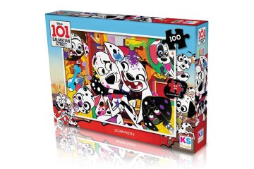 Ks Games Puzzle 100 Parça 101 Dalmatian Puzzle DAL 714