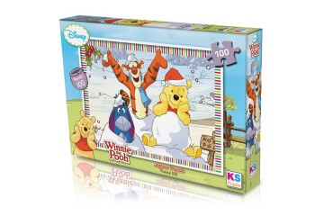 Ks Games Puzzle 100 Parça Winnie The Pooh 714