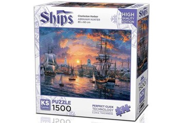 Ks Games Puzzle 1500 Parça Charleston Harbor
