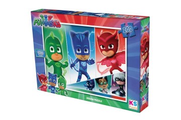 Ks Games Puzzle 200 Parça Pjmasks 113