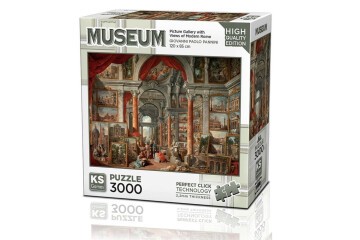 Ks Games Puzzle 3000 Parça Picture Gallery With Views Of Modern 23014