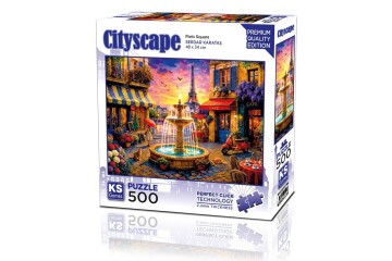 Ks Games Puzzle 500 Paris Square