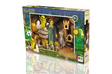 Ks Games Shrek Puzzle 50 Prç.