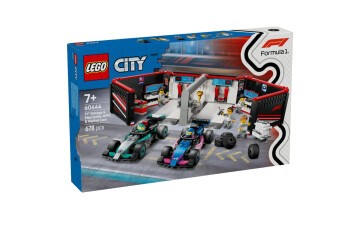 Lego Cıty F1 Garaj Amg Ve Alpine