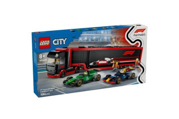 Lego Cıty F1 Kamyon Rb20 Ve Amr24 Adr-lsc60445
