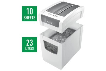 Leitz Evrak İmha Makinesi IQ Slim Home Office Beyaz L-8001