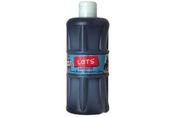 Lets Guaj Boya 500 ML Plastik Siyah L-5109