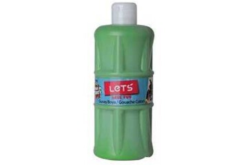 Lets Guaj Boya 500 ML Plastik Yeşil L-5107