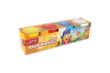 Lets Oyun Hamuru 4 Renk 440 GR L-8440