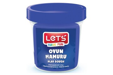 Lets Oyun Hamuru Tek Renk Lacivert 110 GR L8440-11