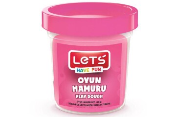 Lets Oyun Hamuru Tek Renk Pembe 110 GR L8440-7