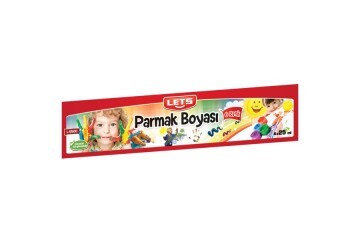 Lets Parmak Boyası 25 ML 6 LI L-5500