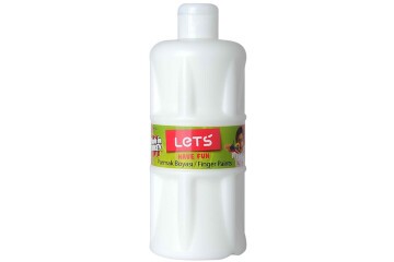 Lets Parmak Boyası 500 ML Beyaz L-5001