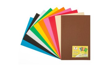 Lino Eva 50x70 Cm.10 Renk 2mm. 10lu Paket
