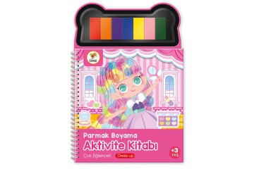Lino Parmak Boyama Aktivite Kitabı Dress Up Lp-602