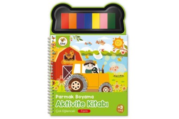 Lino Parmak Boyama Aktivite Kitabı Farm Lp-601