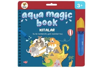 Lino Sihirli Boyama Kitabı Aqua Magic Book Kıtalar TFL-1001